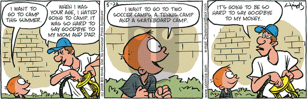 Cleats on Monday May 22, 2006 Comic Strip