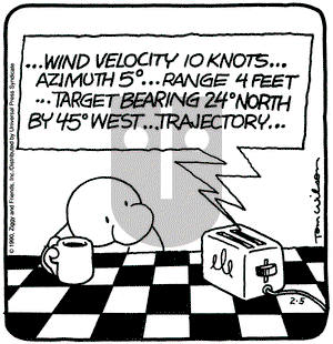 Ziggy on Monday February 5, 1990 Comic Strip