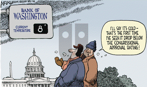 Robert Ariail on Wednesday January 8, 2014 Comic Strip