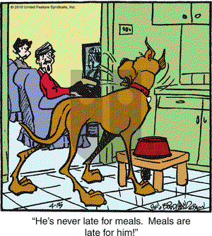 Marmaduke on Thursday April 15, 2010 Comic Strip