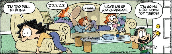 Baby Blues on Thursday November 23, 2017 Comic Strip