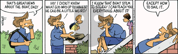 Arlo and Janis on Saturday July 7, 2012 Comic Strip