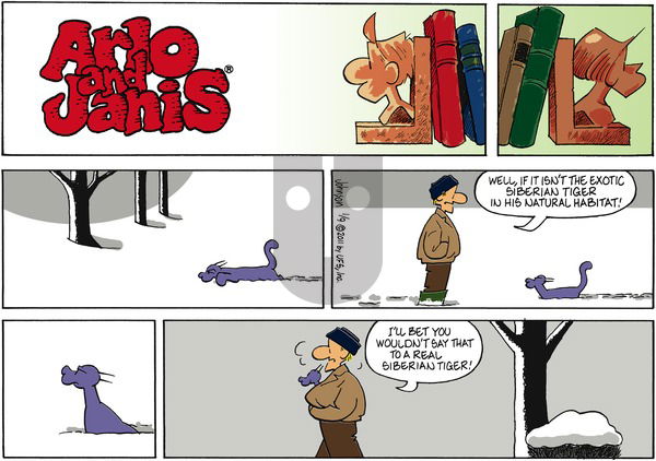 Arlo and Janis on Sunday January 9, 2011 Comic Strip