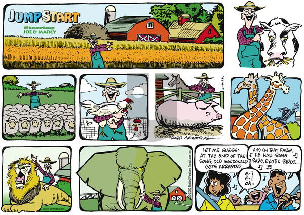 JumpStart on Sunday February 6, 2000 Comic Strip
