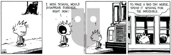 Calvin and Hobbes on Friday September 26, 2025 Comic Strip