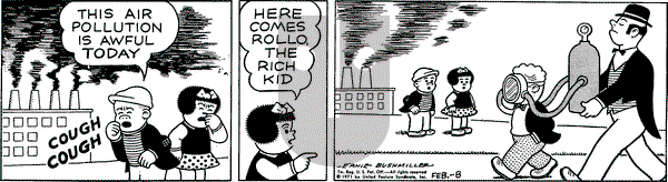 Nancy on Monday February 8, 1971 Comic Strip