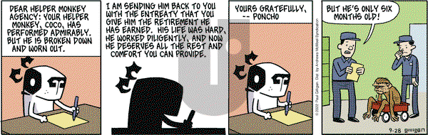 Pooch Cafe - Wednesday September 28, 2022 Comic Strip