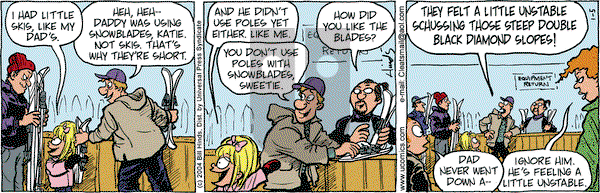 Cleats on Monday January 5, 2004 Comic Strip