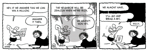 Viivi & Wagner on Tuesday April 29, 2025 Comic Strip