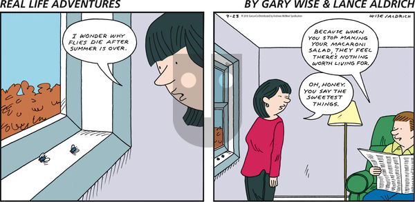 Real Life Adventures on Sunday September 23, 2018 Comic Strip