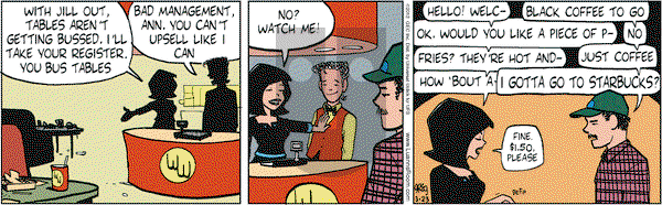 Luann on Friday March 23, 2012 Comic Strip