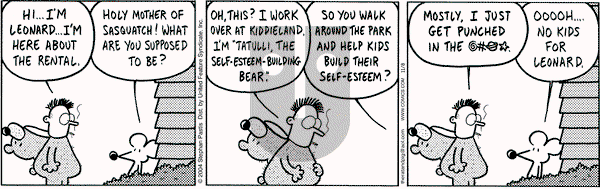 Pearls Before Swine on Monday November 8, 2004 Comic Strip