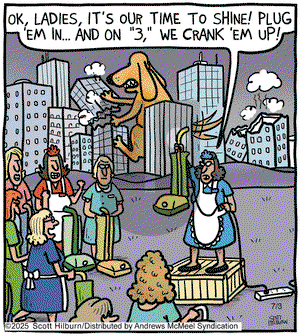 The Argyle Sweater on Thursday July 3, 2025 Comic Strip