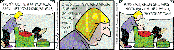 The Born Loser on Wednesday January 29, 2025 Comic Strip