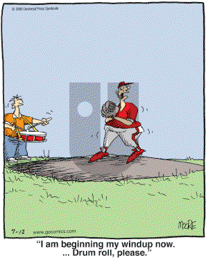 In the Bleachers - Wednesday July 12, 2006 Comic Strip