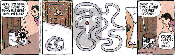 Pooch Cafe on Thursday January 24, 2013 Comic Strip