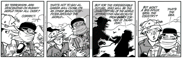 Doonesbury on Thursday September 25, 2003 Comic Strip