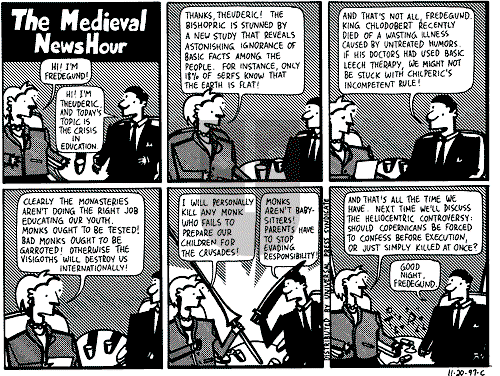 Ted Rall on Saturday November 22, 1997 Comic Strip