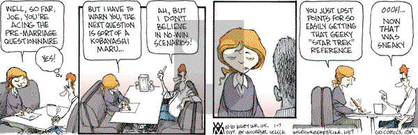 Non Sequitur - Thursday January 7, 2010 Comic Strip