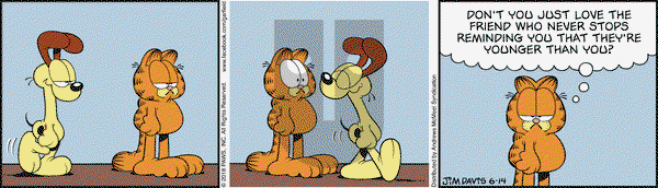 Garfield on Thursday June 14, 2018 Comic Strip