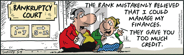 Frank and Ernest on Thursday May 9, 2019 Comic Strip