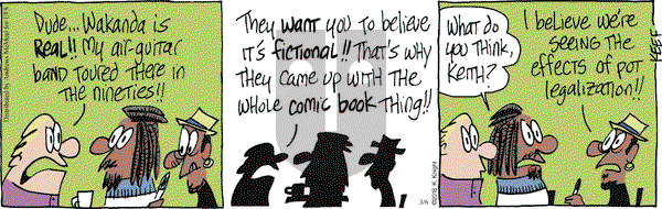 The Knight Life on Tuesday March 6, 2018 Comic Strip