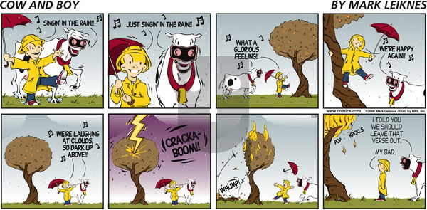 Cow and Boy Classics - Sunday October 29, 2006 Comic Strip