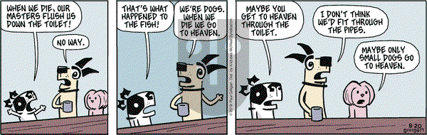 Pooch Cafe on Tuesday August 20, 2019 Comic Strip