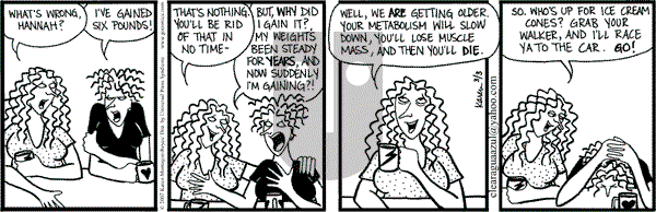 Clear Blue Water on Saturday March 3, 2007 Comic Strip