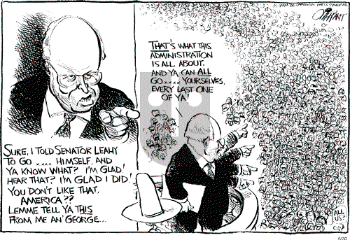 Pat Oliphant on Wednesday June 30, 2004 Comic Strip