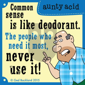 Aunty Acid on Monday March 2, 2015 Comic Strip