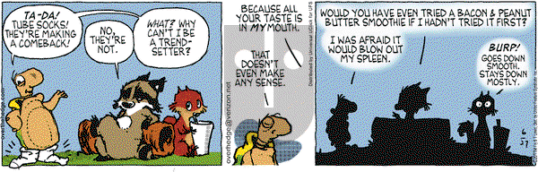 Over the Hedge on Monday June 27, 2011 Comic Strip
