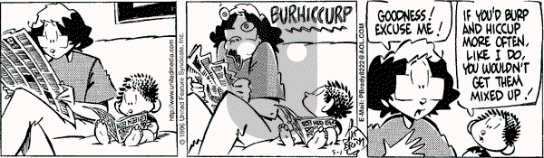 Rose is Rose on Wednesday May 1, 1996 Comic Strip
