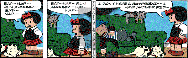 Nancy on Monday February 15, 2010 Comic Strip