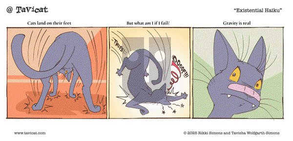 @Tavicat on Wednesday December 10, 2025 Comic Strip