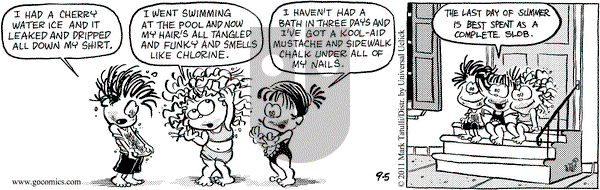 Heart of the City on Monday September 5, 2011 Comic Strip
