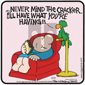 Ziggy on Wednesday March 16, 2005 Comic Strip