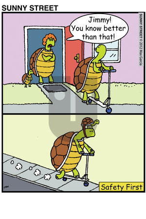 Sunny Street on Monday June 3, 2013 Comic Strip