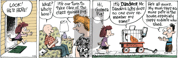 Cul de Sac on Monday July 29, 2013 Comic Strip