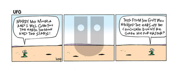 UFO - Tuesday April 9, 2024 Comic Strip
