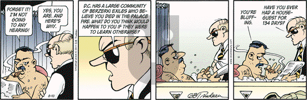 Doonesbury on Wednesday August 10, 2011 Comic Strip