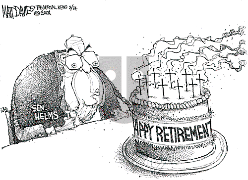 Matt Davies on Thursday August 23, 2001 Comic Strip