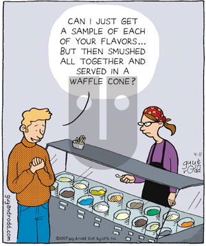 Brevity on Wednesday April 11, 2007 Comic Strip