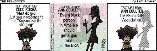 La Cucaracha - Tuesday May 1, 2012 Comic Strip