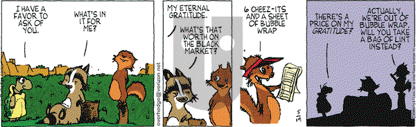 Over the Hedge on Monday May 19, 2008 Comic Strip