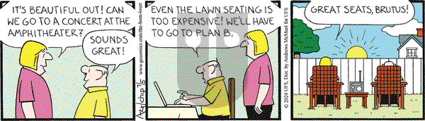 The Born Loser on Friday July 5, 2024 Comic Strip