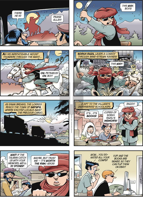 Doonesbury on Sunday December 11, 2011 Comic Strip