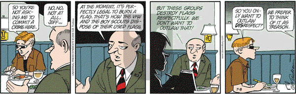Doonesbury on Saturday July 8, 2006 Comic Strip