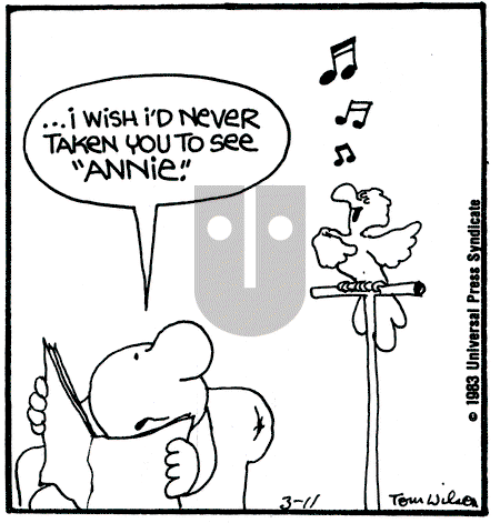 Ziggy - Friday March 11, 1983 Comic Strip