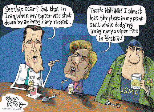 Glenn McCoy on Saturday February 7, 2015 Comic Strip